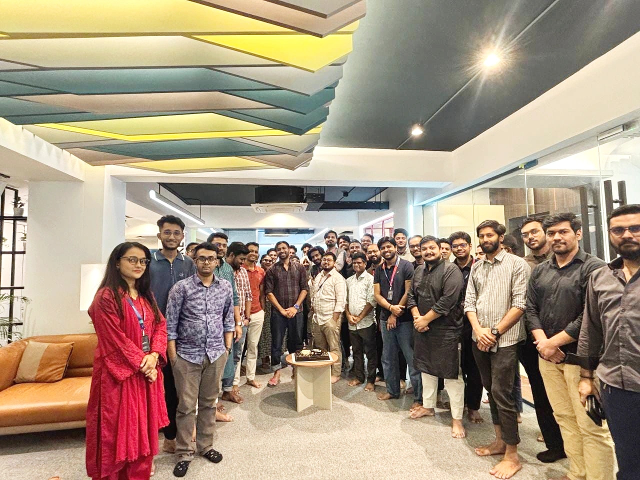 The full IMPIT team together at the Dhaka office